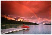 Canmore, Alberta, Canada - Rainbow